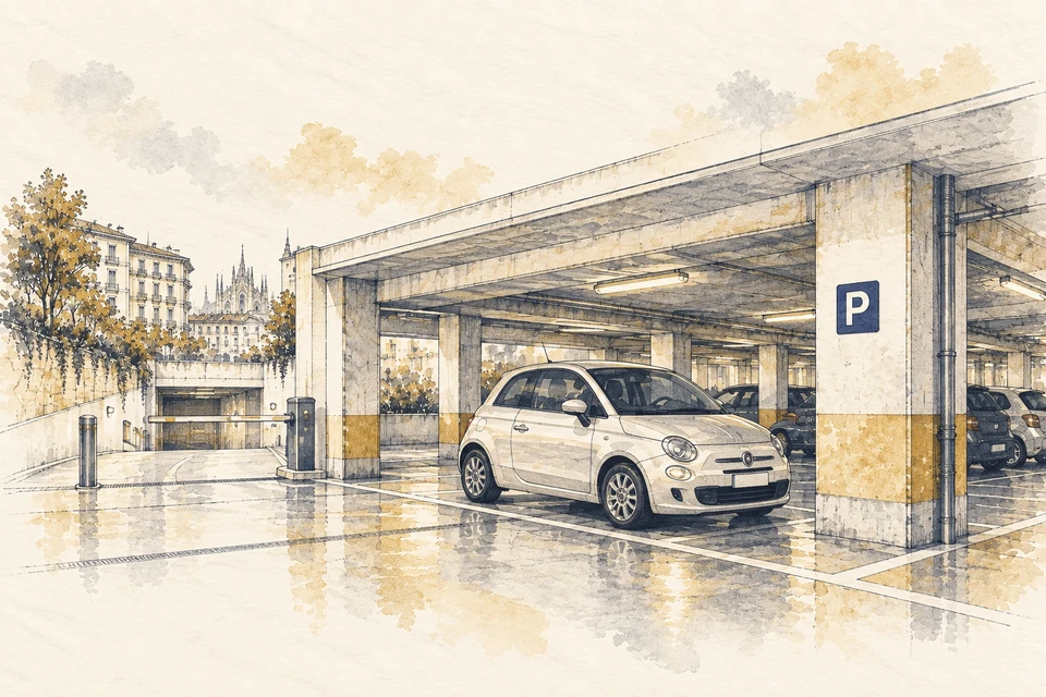 Illustrazione: Parcheggi
